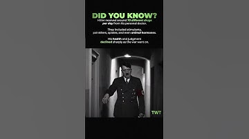 Hitler’s 70 Daily Drugs