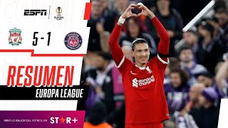 Thumbnail for ¡APLASTANTE GOLEADA DE LOS REDS ANTE LOS VIOLETAS EN ANFIELD! | Liverpool 5-1 Toulouse | RESUMEN
