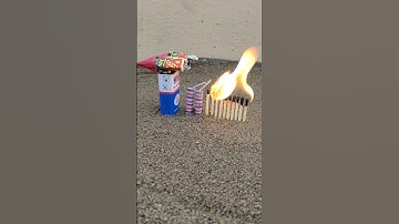 Matchstick Amazing Cracker experiment | Diwali cracker testing 2024 😆🔥 #shorts #crackers