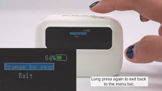 Bidirectional passenger flow counter operation explanation video