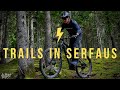 TRAILS FÜR E BIKE ANFÄNGER IN SERFAUS