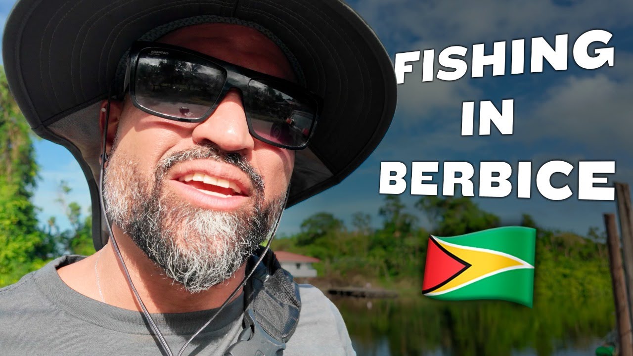 Fishing In Berbice 🇬🇾 | With Blackwater Adventures & Alex Power 🎣