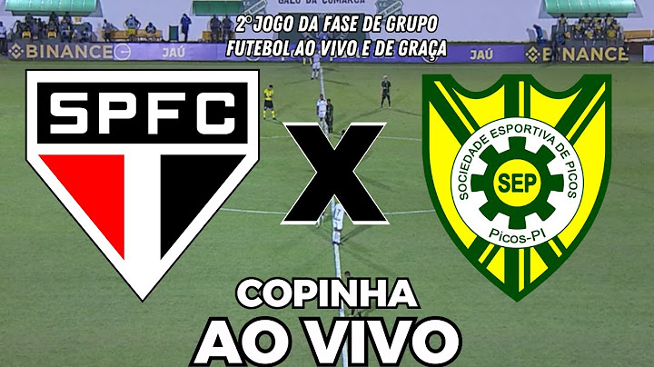 SÃO PAULO X PICOS | 2º JOGO DA FASE DE GRUPO DA COPINHA - COPA SÃO PAULO JR 2025