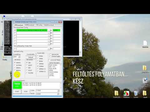 Videó: A Firmware Feltöltése