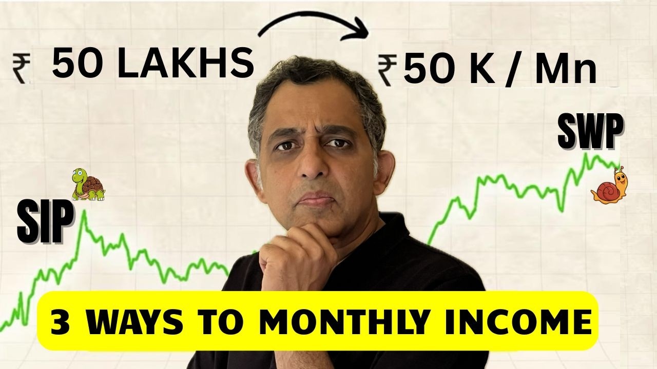 Превратите 50 лакхов рупий в 50 000 рупий в месяц 💰 | Умная стратегия SWP для получения регулярно...