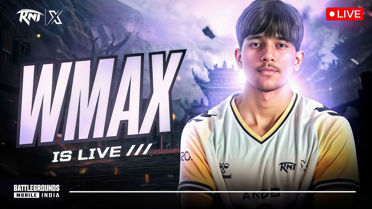NEW UPDATE ABILITY WITH WMAX | JANWAR GAMEPLAY |  BGMI LIVE 🔴