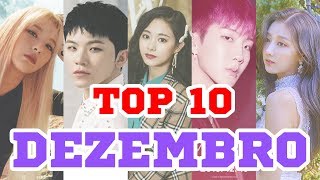 Top 10 K-Pop Music Videos Dezembro 2018