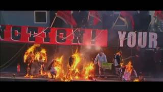 Punk memorabilia torched in protest of celebrations for movement's 40th anniversary