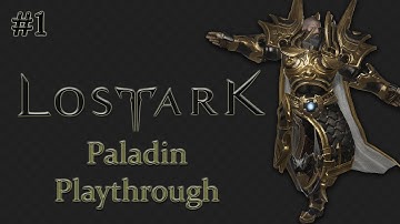 Opening Cinematic [Lost Ark - Paladin Playthrough #1]