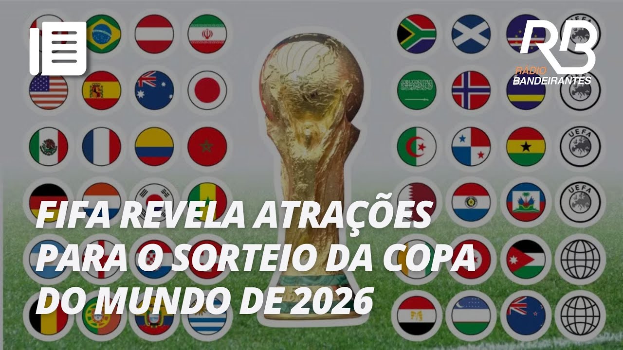 Detalhes sobre o sorteio da Copa do Mundo 2026 | Manhã Bandeirantes