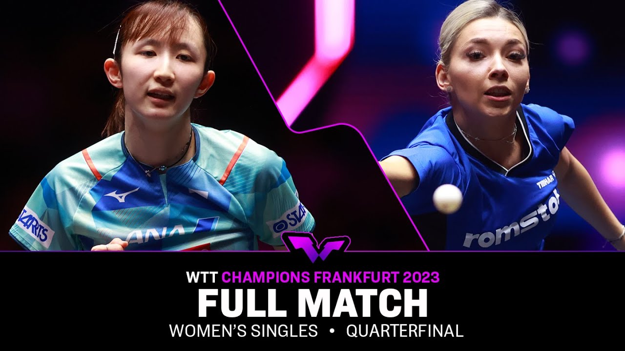 FULL MATCH | Bernadette SZOCS vs Hina HAYATA | WS QF | #WTTFrankfurt 2023