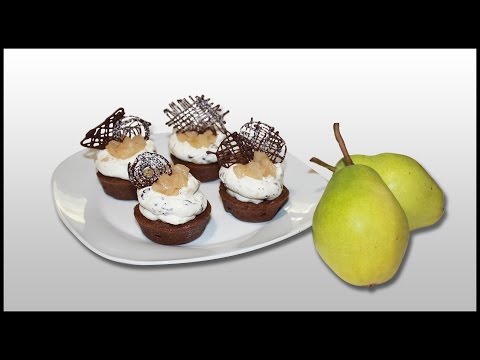 Video: How To Make Baskets With Pear And Cheese Cream