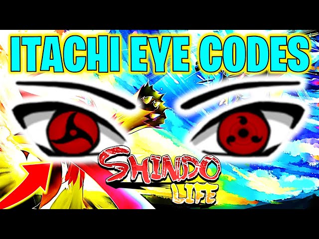 ⭐15 SHARINGAN CUSTOM EYE CODES FOR SHINDO LIFE 2022⭐ 