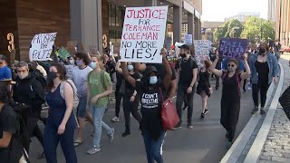 Hundreds march through Boston to protest police brutality