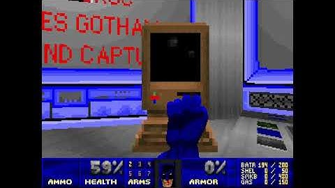 Batman Doom (1999) [Doom II: Hell on Earth; DOSBox]