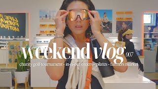 VLOG007: spend the weekend with me!! (golf, in-n-out, mother's day, farmers market, cool sunnies)