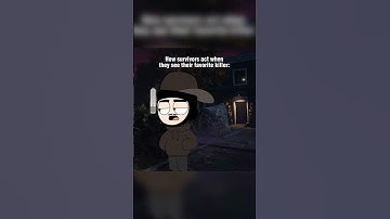 Survivors seeing their favorite killer in game 😂 #dbd #dbdshorts #shorts