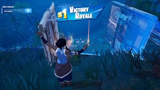 AVATAR KORRA SKIN GAMEPLAY IN FORTNITE!! #EpicPartner