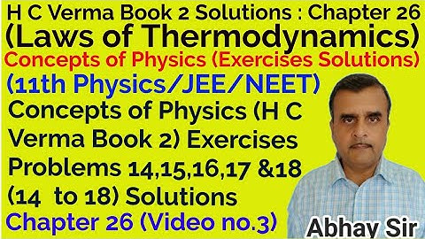 Concepts of Physics (HC V Book 2) Exercises Solutions 14  to 18, P 3, Chapter 26, 11th PHY/NEET/JEE