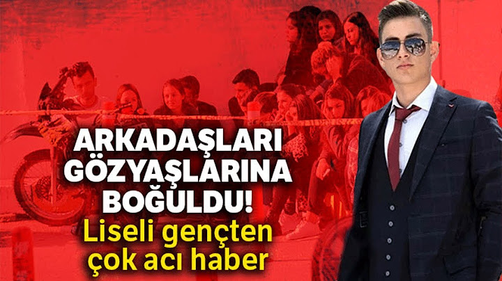 17 Yaşındaki Lise Öğrencisi Motosiklet Kazasında Hayatını Kaybetti