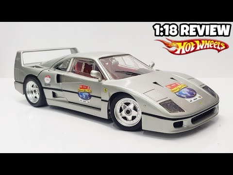 ferrari-f40-hot-wheels-1/18-review