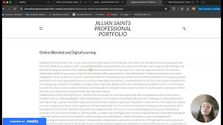 ITEC Portfolio Reflection