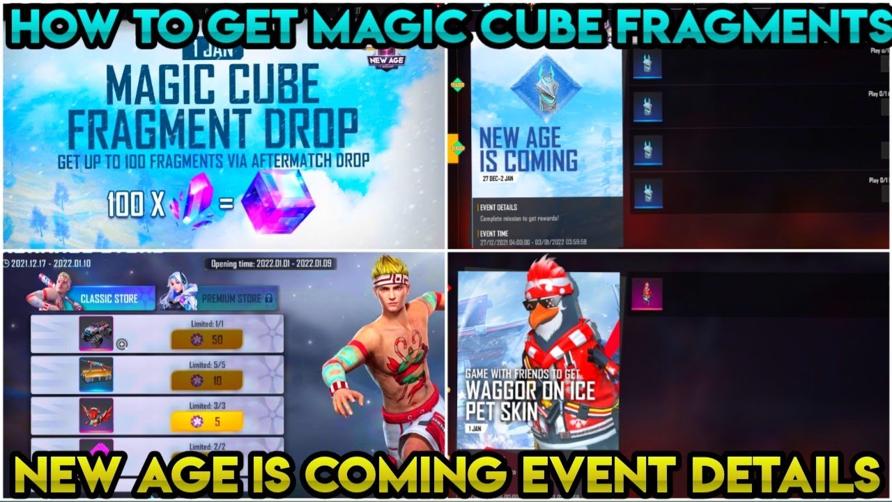 HOW TO GET MAGIC CUBE FRAGMENT TAMIL || NEW AGE IS COMING EVENT || MVM TAMIL GAMING