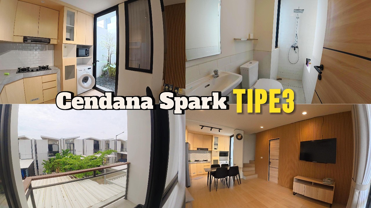 【退去済み】Cendana Spark Type 3｜Lippo Cikarang｜Empty House Tour