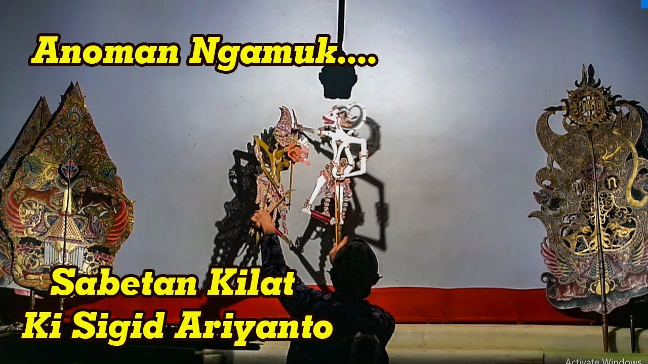 ANOMAN NGAMUK....!!!!! SABETAN KILAT KI SIGID ARIYANTO