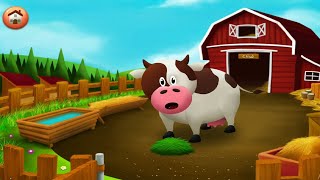 Feeding Time Farm Animals kids Fun game screenshot 2