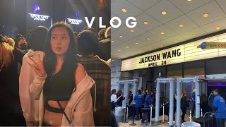 vlog: school days, jackson wang concert + prepping for hawaii!