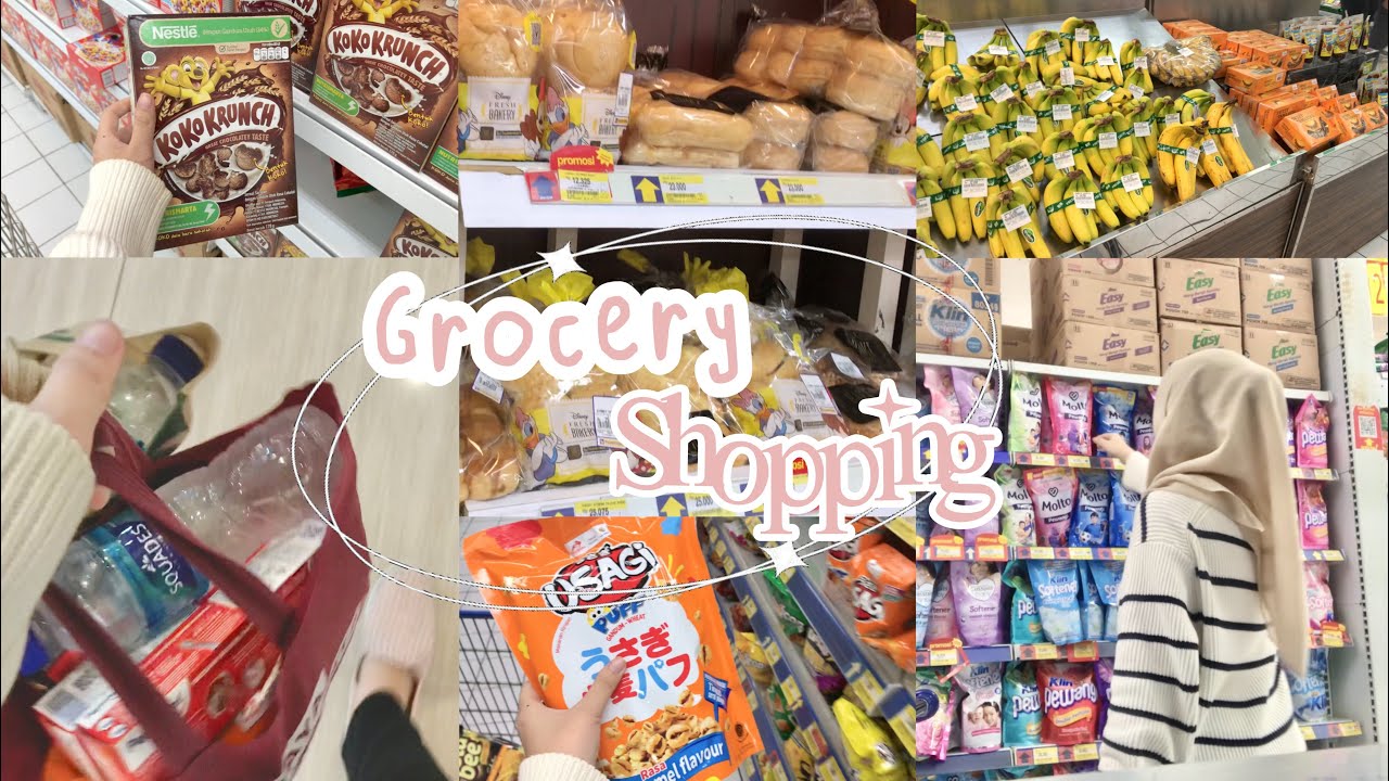Grocery shopping with me ⋆˙⟡♡
