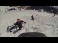 Snowmobile vs Avalanche
