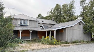 Exploring a Creepy ABANDONED 1860s farmhouse before it’s demolished
