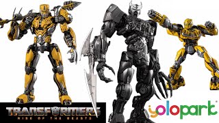 Transformers Rise of the Beasts Scourge and Cheetor from Yolopark! With a Bumblebee upgrade!