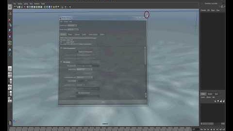 Stormy Ocean  Test Tutorial part 1 - Maya 2011