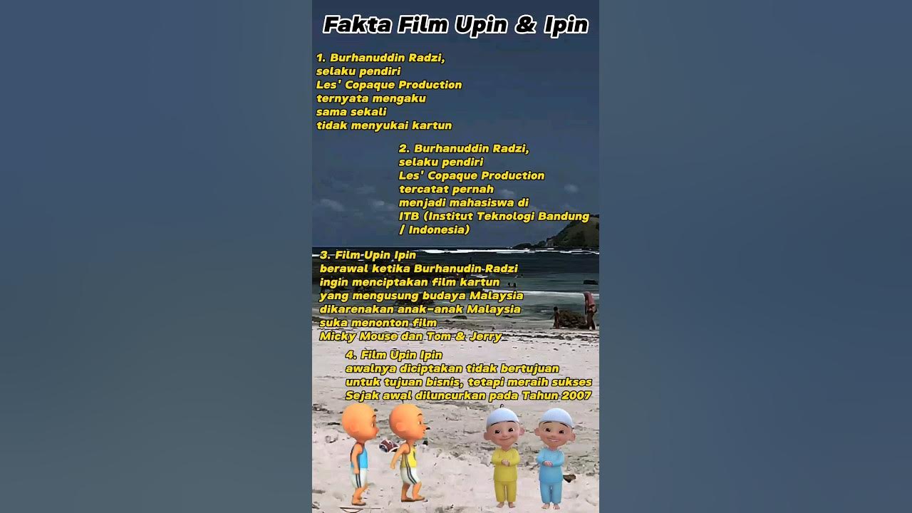 Upin Ipin, Asupan meme part 9, Fakta Film Upin Ipin yang jarang