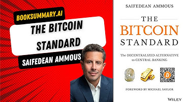 THE BITCOIN STANDARD by Saifedean Ammous in UNDER 5 minutes #booksummary #ai