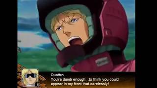 Super Robot Wars Z Special Disk - Quattros Special Quotes English Subs
