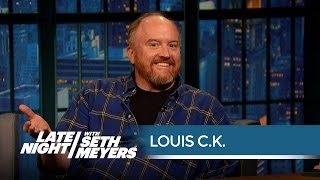 Louis C.K. Remembers Writing for Conan - Late Night with Seth Meyers