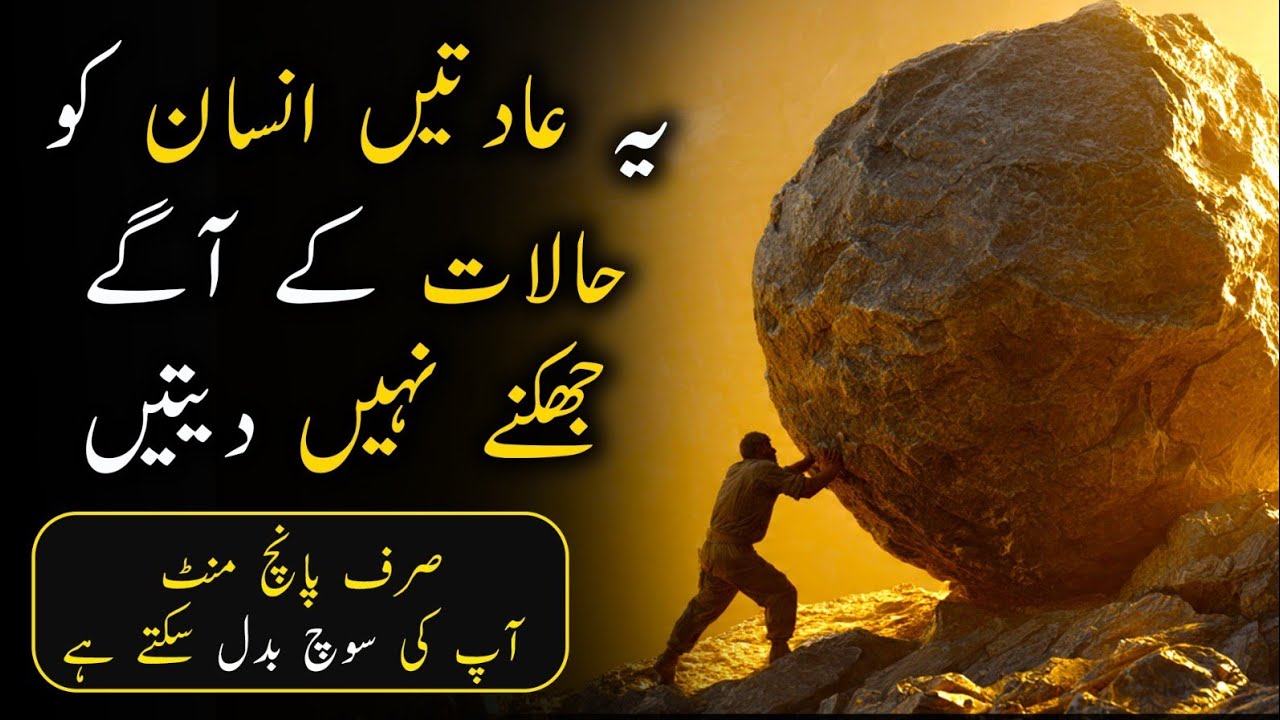 یہ ویڈیو آپ کی زندگی کا رخ بدل سکتی ہے یہ عادتیں اپنا لیںرزق اور سکون دونوں ملیں گےurdu|Hindi Quate 