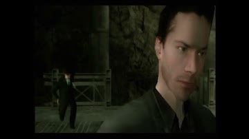 The Matrix Path of Neo PS2 Playthrough - Level 11 - Storming the Drain Hard Difficulty (The One)