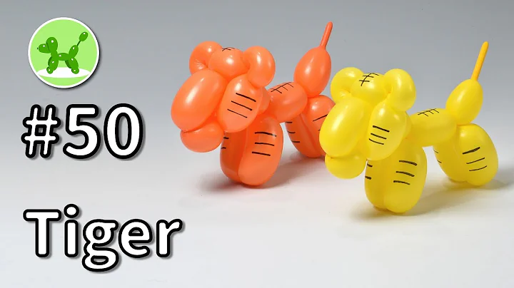 Tiger - Balloon Animals for Beginners #50