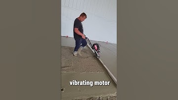 This Machine Smooths Wet Concrete Instantly🛠️ #shorts #treding #tools