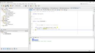 Text Print in Java using Netbeans IDE  - Sinhala Tutorial