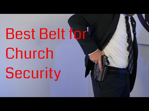 Best Belt for Church Security- Comfort, Convenience & Style