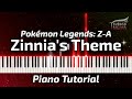 Zinnia S Theme Pokémon Legends Z A Mega Dimension DLC Piano Tutorial Sheet Music Zinnia S Theme Pokémon Legends Z A Mega Dimension DLC Piano Tutorial Sheet Music
