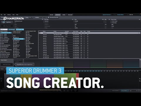 Superior Drummer 3: Song Creator