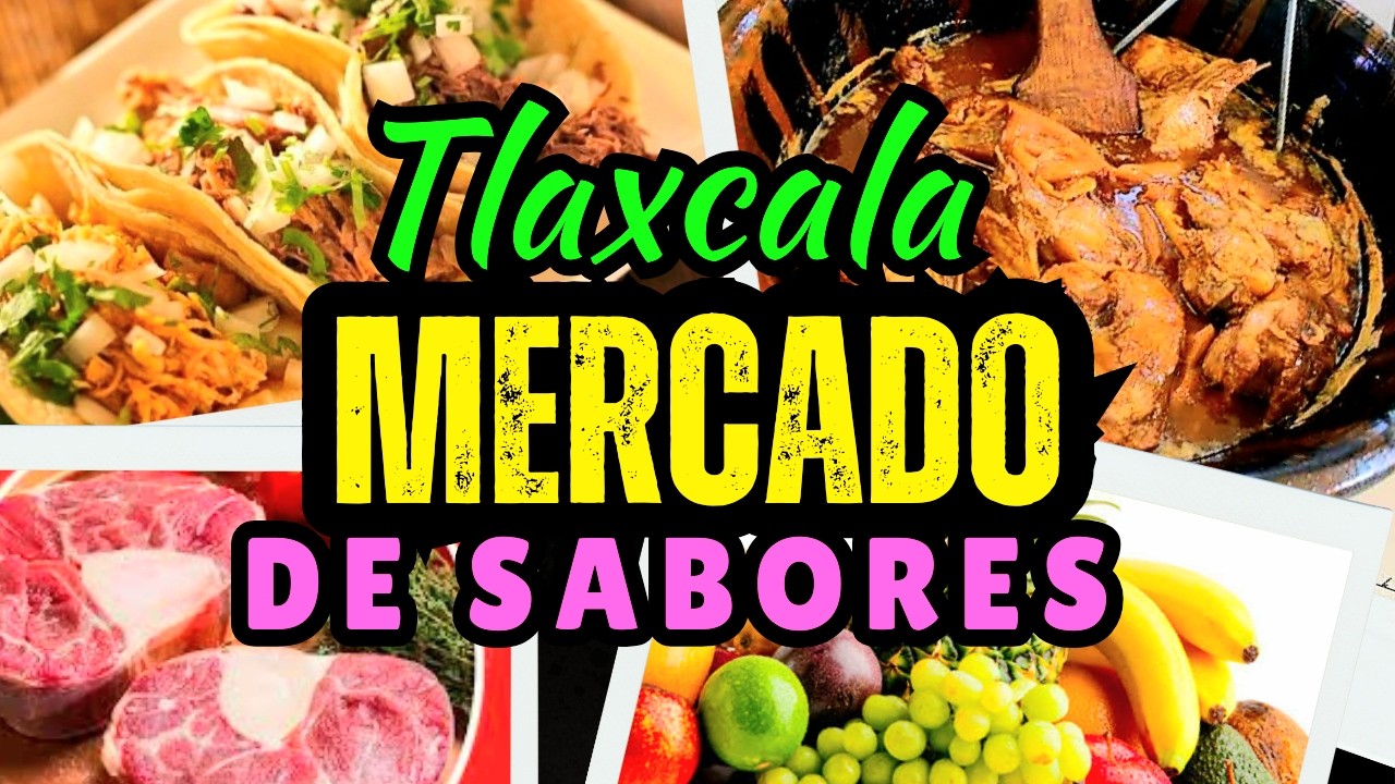 Tlaxcala MX🍛Dónde comer tacos en el Mercado de Sabores 😋#TlaxcalaSíExiste