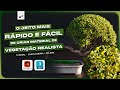 Como criar material de VEGETAÇÃO realista com POUCOS MAPAS | Tutorial Corona Material | 3Ds Max
